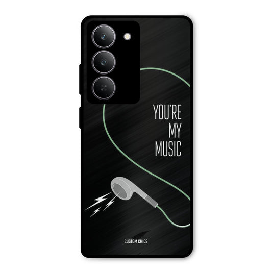 His Music Realme 14x Mobile Back Cover - Cute PrintShield Case