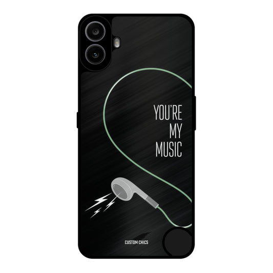 His Music Nothing CMF Phone 1 Mobile Back Cover - Cute PrintShield Case