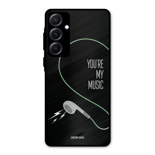 His Music Samsung Galaxy A55 5G Mobile Back Cover - Cute PrintShield Case