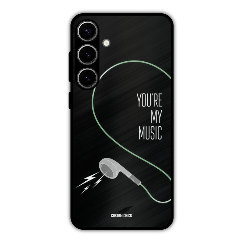His Music Samsung Galaxy S24 Plus Mobile Back Cover - Cute PrintShield Case