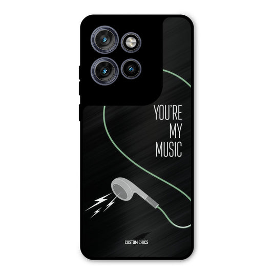 His Music Motorola Edge 50 Neo Mobile Back Cover - Cute PrintShield Case