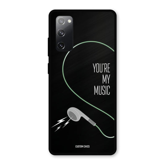 His Music Samsung Galaxy S20 FE Mobile Back Cover - Cute PrintShield Case