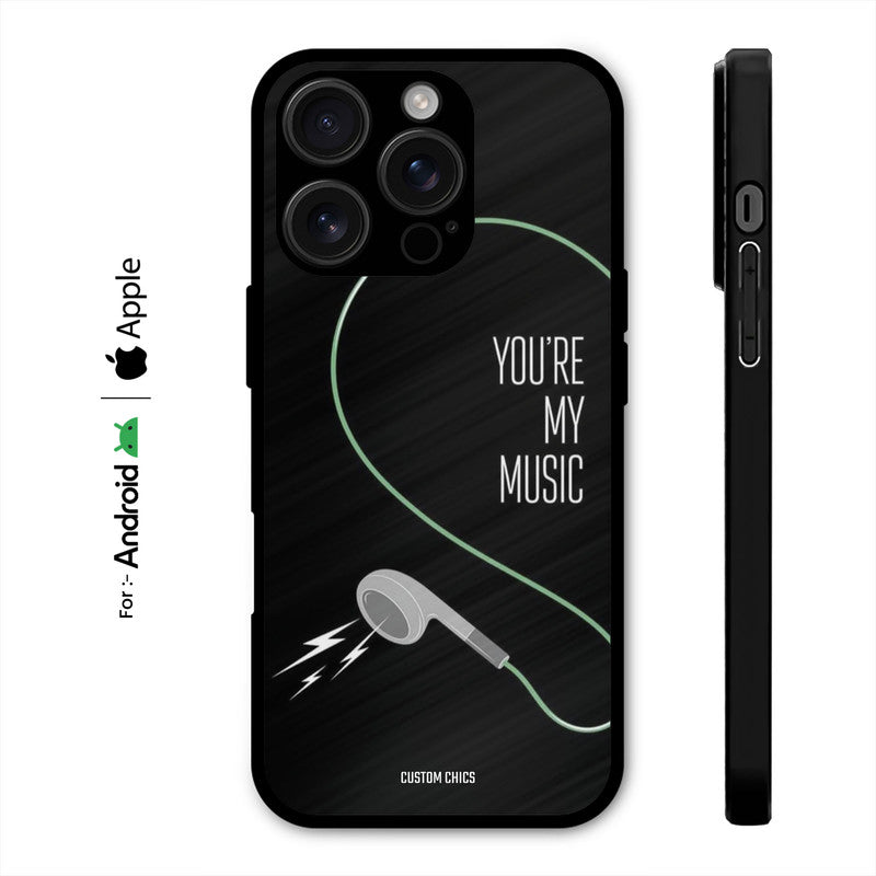His Music Case – Premium PrintShield Mobile Cover