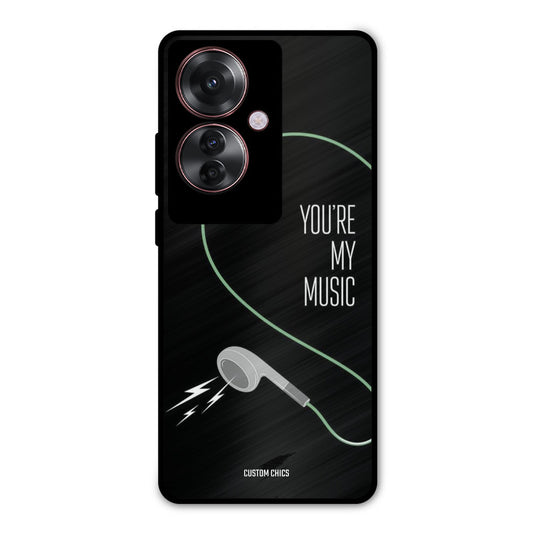 His Music Oppo F25 Pro Mobile Back Cover - Cute PrintShield Case