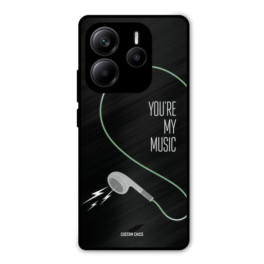His Music Redmi Note 14 Mobile Back Cover - Cute PrintShield Case