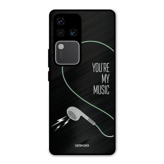His Music Vivo V30 Pro Mobile Back Cover - Cute PrintShield Case