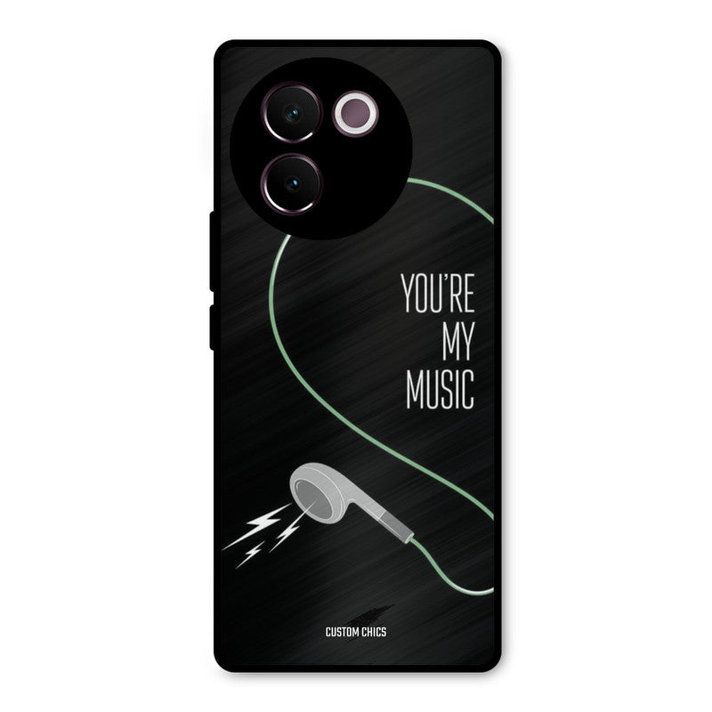 His Music Vivo V30e Mobile Back Cover - Cute PrintShield Case