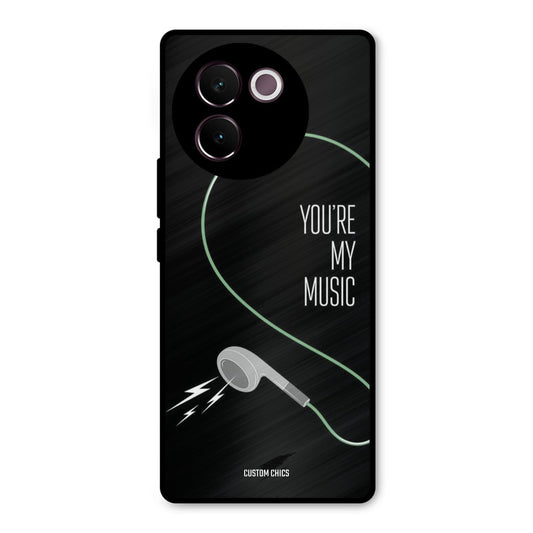 His Music Vivo V30e Mobile Back Cover - Cute PrintShield Case