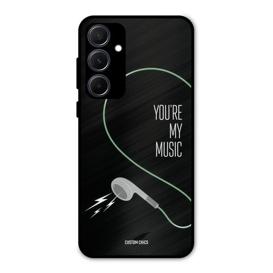 His Music Samsung Galaxy A35 5G Mobile Back Cover - Cute PrintShield Case