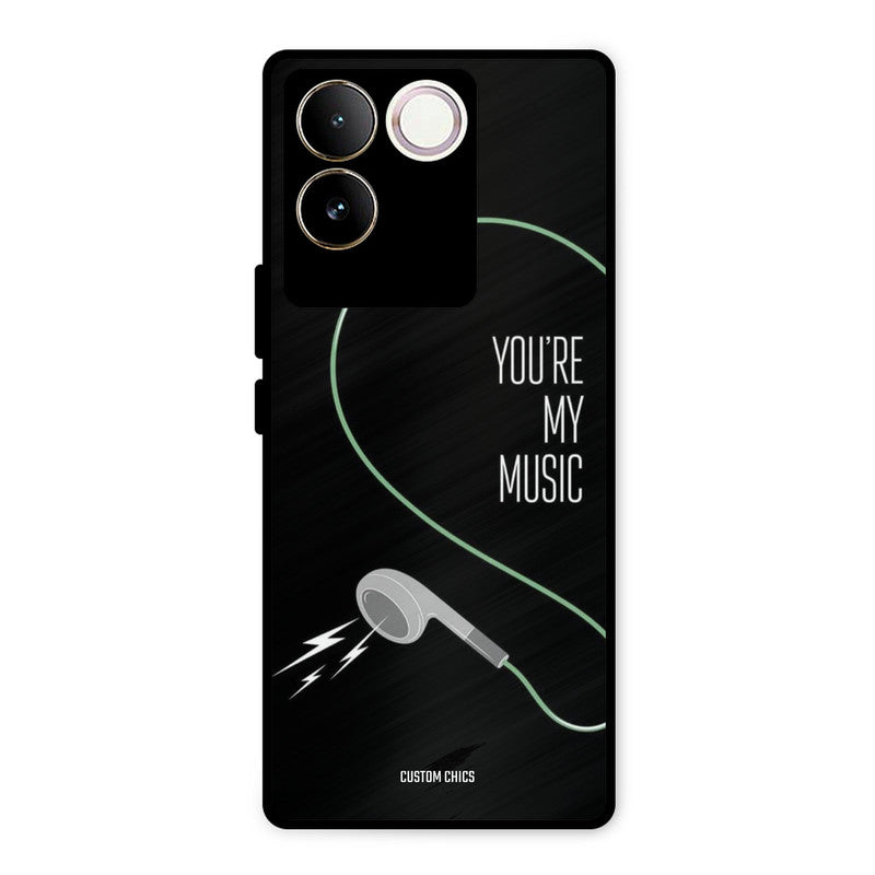 His Music Vivo T2 Pro Mobile Back Cover - Cute PrintShield Case