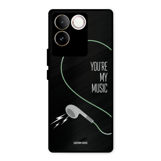 His Music Vivo T2 Pro Mobile Back Cover - Cute PrintShield Case