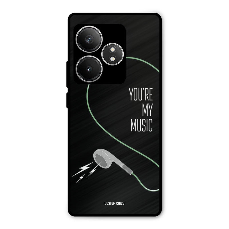 His Music Realme GT 6T Mobile Back Cover - Cute PrintShield Case