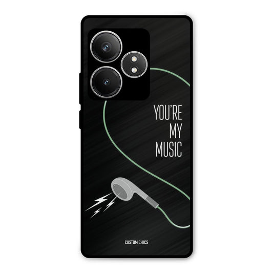 His Music Realme GT 6T Mobile Back Cover - Cute PrintShield Case