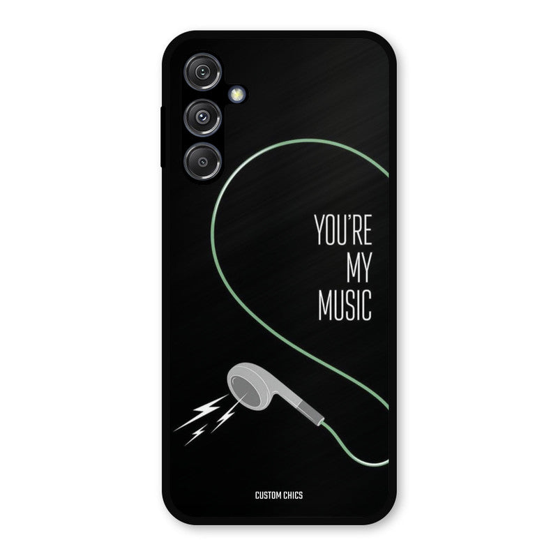 His Music Samsung Galaxy M34 5G Mobile Back Cover - Cute PrintShield Case