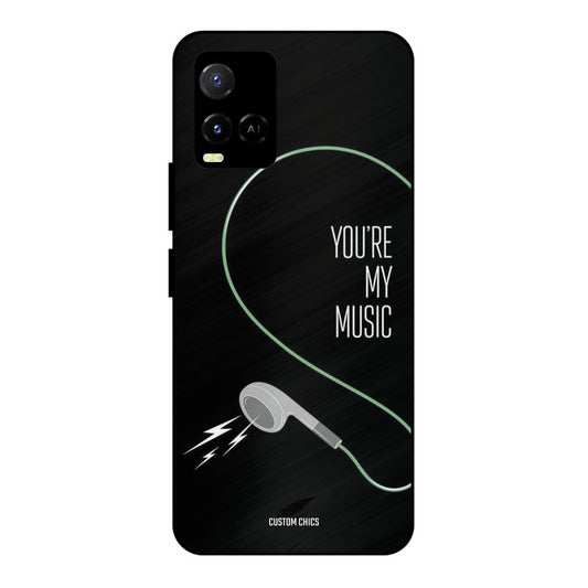 His Music Vivo Y33s Mobile Back Cover - Cute PrintShield Case