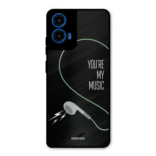 His Music Moto G45 Mobile Back Cover - Cute PrintShield Case