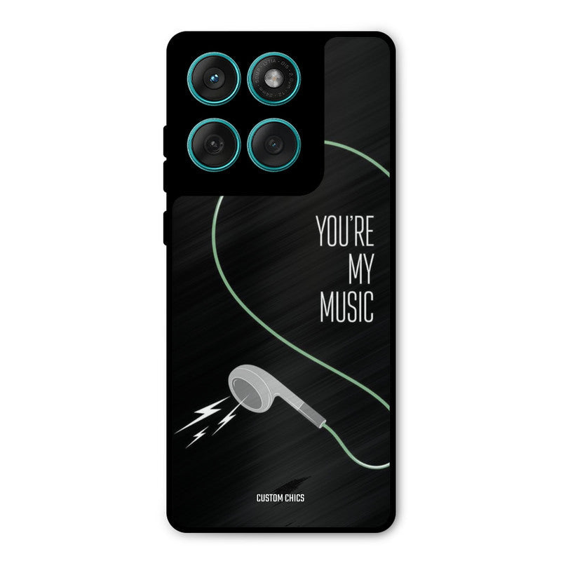 His Music Motorola Edge 60 Mobile Back Cover - Cute PrintShield Case