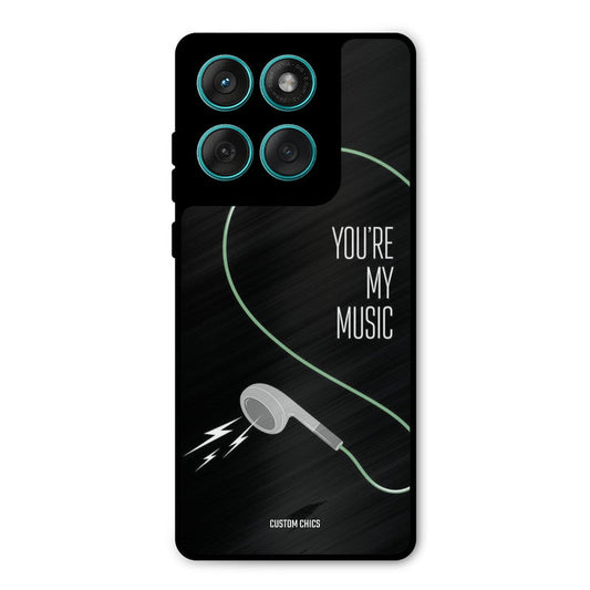 His Music Motorola Edge 60 Mobile Back Cover - Cute PrintShield Case