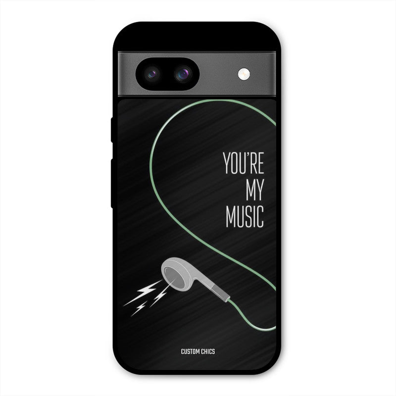 His Music Google Pixel 8a Mobile Back Cover - Cute PrintShield Case