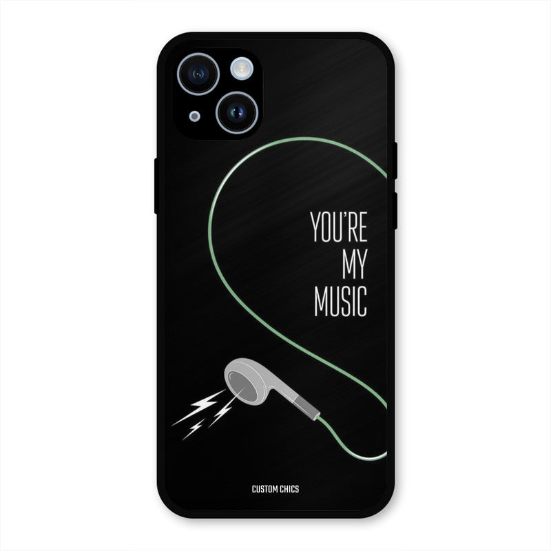 His Music iPhone 14 Mobile Back Cover - Cute PrintShield Case