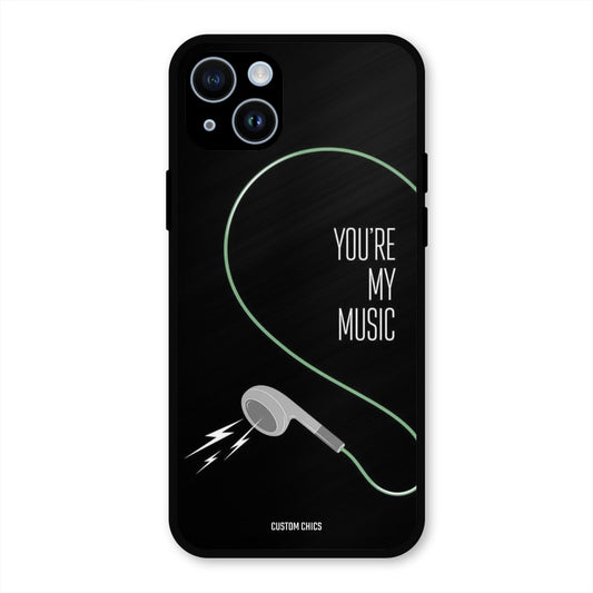 His Music iPhone 14 Mobile Back Cover - Cute PrintShield Case