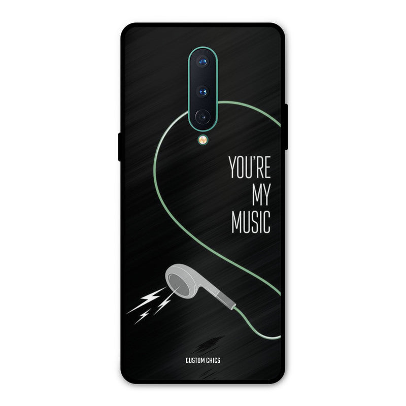 His Music Oneplus 8 Mobile Back Cover - Cute PrintShield Case