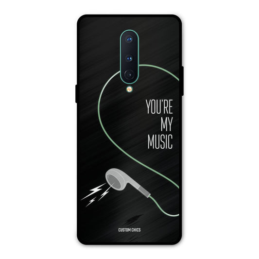 His Music Oneplus 8 Mobile Back Cover - Cute PrintShield Case
