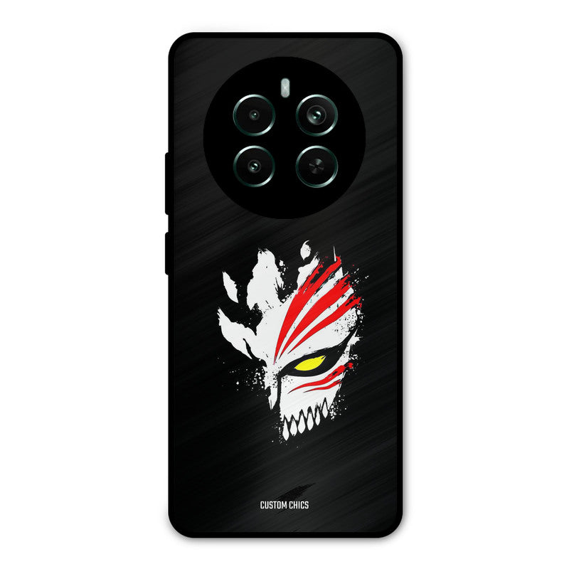 Hollow Mask Realme 12 Plus Mobile Back Cover - Anime PrintShield Case