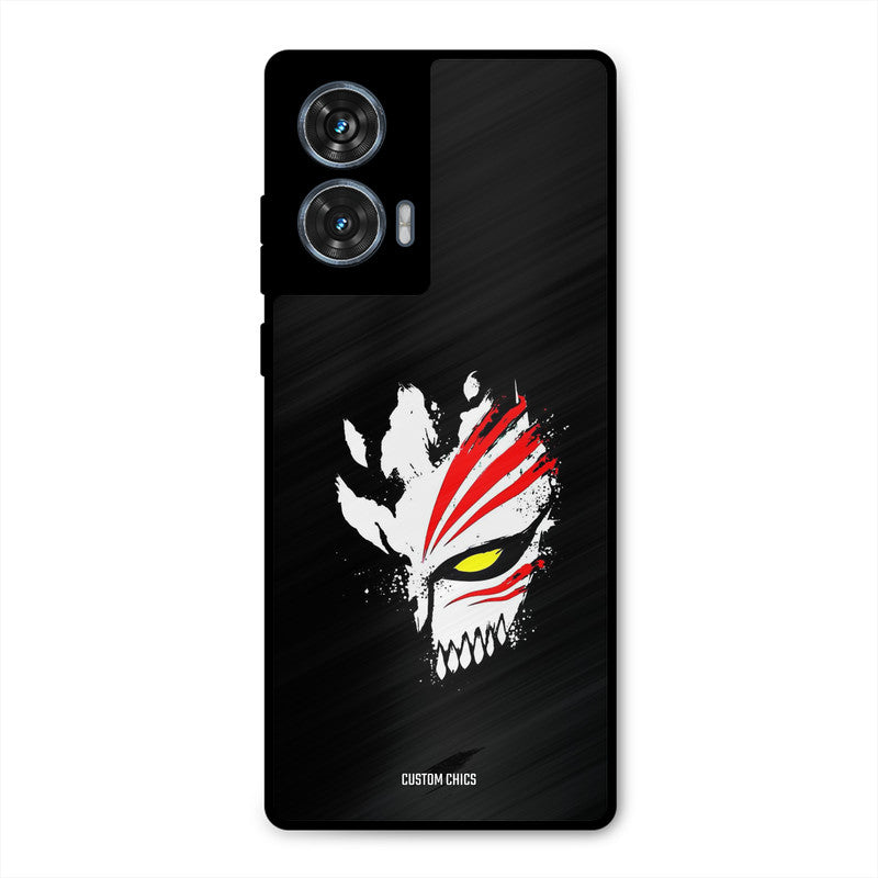 Hollow Mask Moto G96 Mobile Back Cover - Anime PrintShield Case