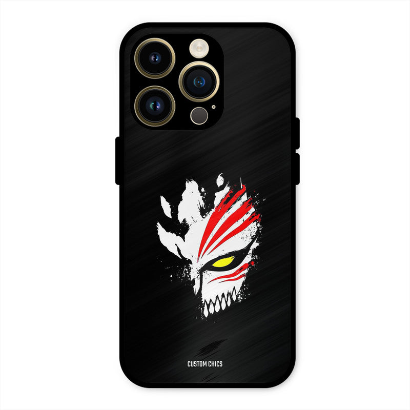Hollow Mask iPhone 14 Pro Max Mobile Back Cover - Anime PrintShield Case