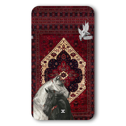 Horses With Pashmina Case – Premium PrintShield Mobile Cover