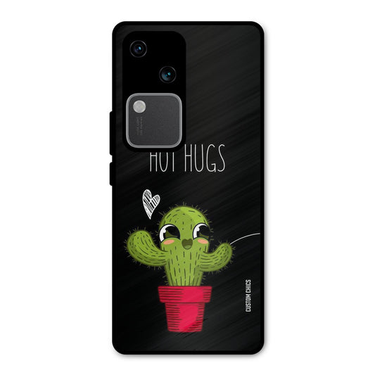 Hot Hugs Vivo V30 Mobile Back Cover - Cute PrintShield Case