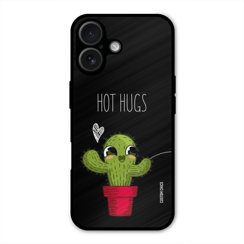 Hot Hugs iPhone 16 Plus Mobile Back Cover - Cute PrintShield Case