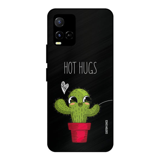 Hot Hugs Vivo Y33s Mobile Back Cover - Cute PrintShield Case