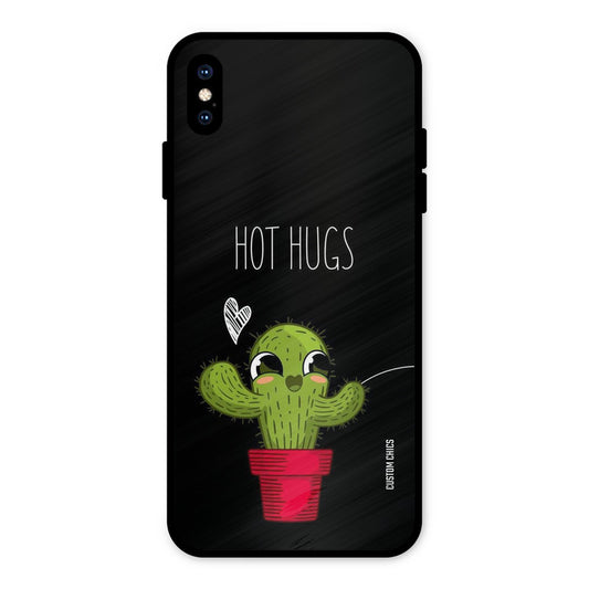 Hot Hugs iPhone XS Max Mobile Back Cover - Cute PrintShield Case
