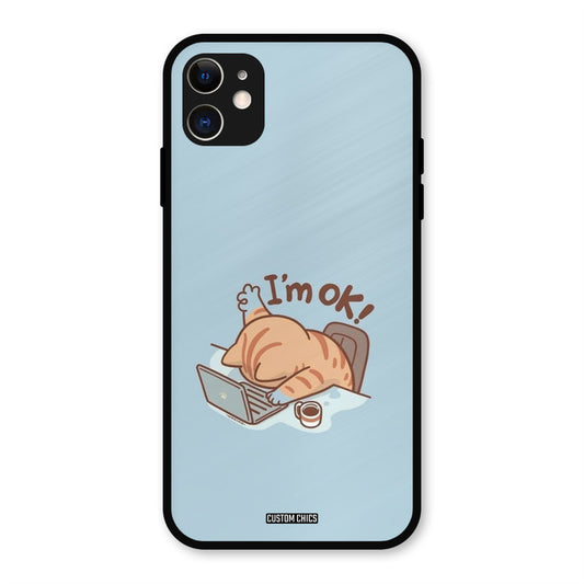 I Am Ok iPhone 11 Mobile Back Cover - Cute PrintShield Case