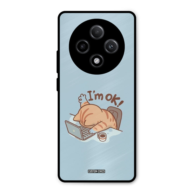 I Am Ok Oppo F27 Pro Plus 5G Mobile Back Cover - Cute PrintShield Case