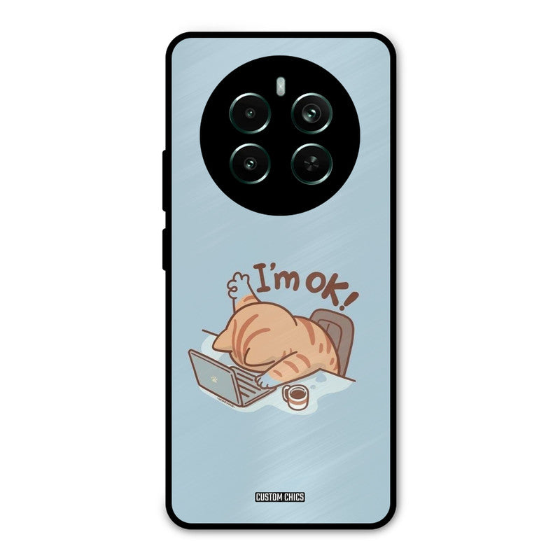 I Am Ok Realme 12 Plus Mobile Back Cover - Cute PrintShield Case
