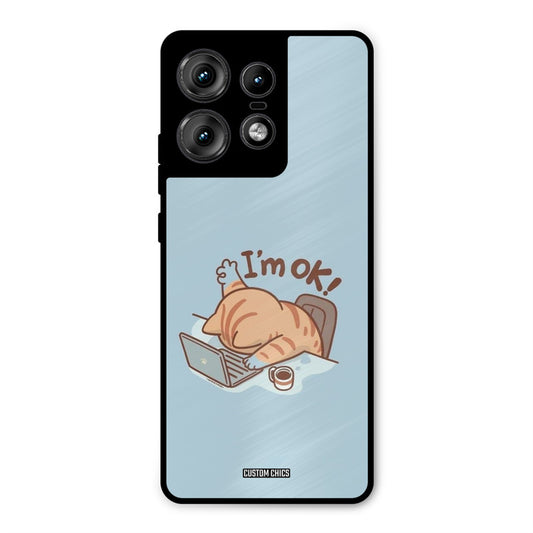 I Am Ok Motorola Edge 50 Pro Mobile Back Cover - Cute PrintShield Case