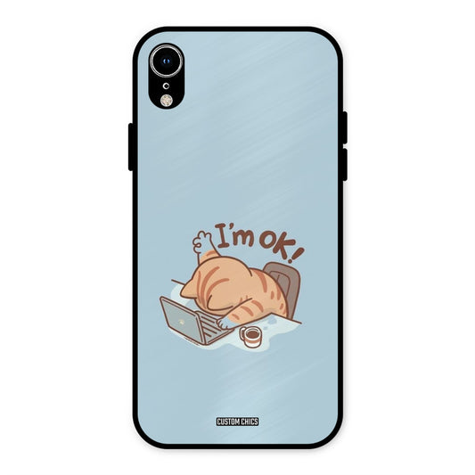 I Am Ok iPhone XR Mobile Back Cover - Cute PrintShield Case