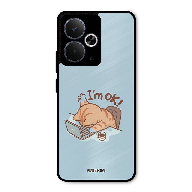 I Am Ok Realme 14T Mobile Back Cover - Cute PrintShield Case