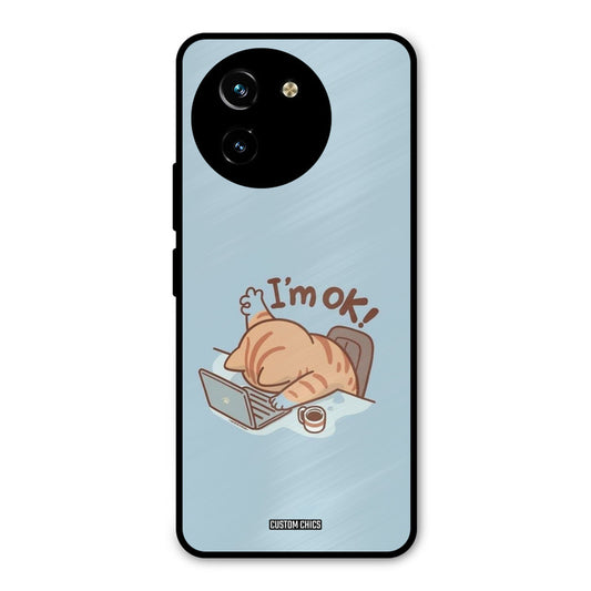I Am Ok Vivo Y200i Mobile Back Cover - Cute PrintShield Case