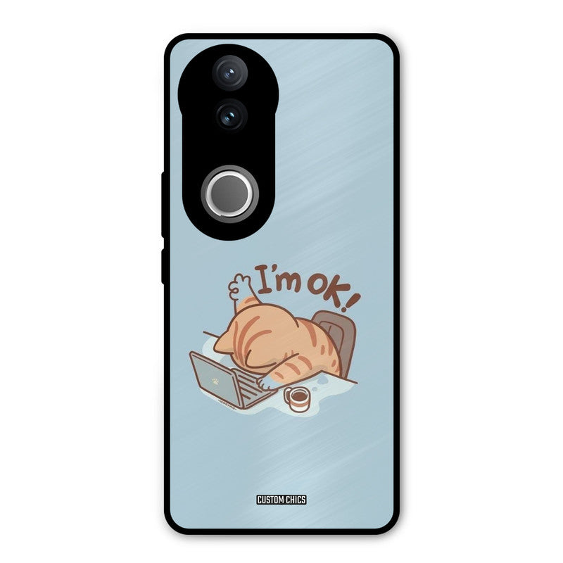 I Am Ok iQOO Z10R Mobile Back Cover - Cute PrintShield Case