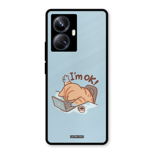 I Am Ok Realme 10 Pro Plus Mobile Back Cover - Cute PrintShield Case