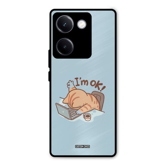 I Am Ok Vivo Y300 Plus Mobile Back Cover - Cute PrintShield Case