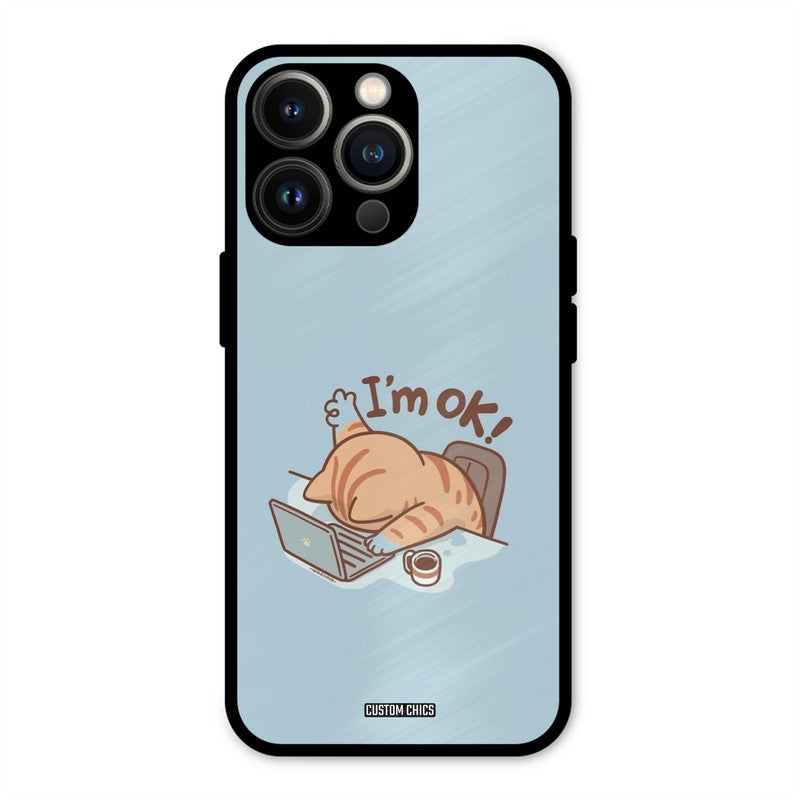 I Am Ok iPhone 13 Pro Max Mobile Back Cover - Cute PrintShield Case