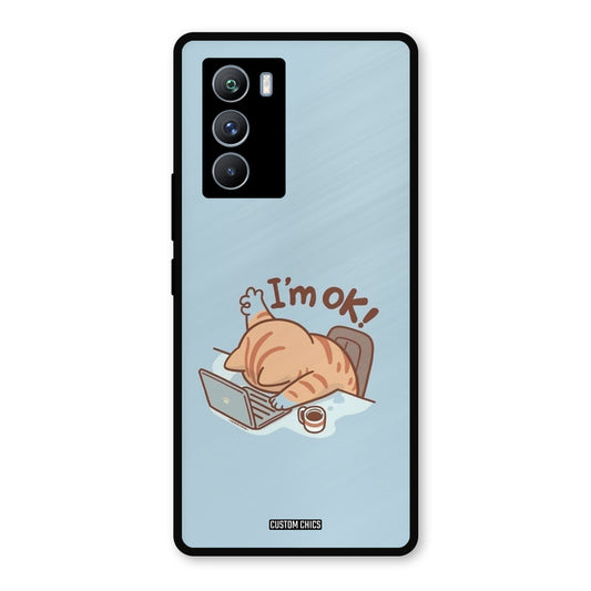 I Am Ok iQOO 9SE Mobile Back Cover - Cute PrintShield Case
