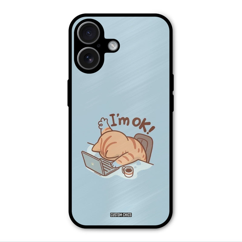 I Am Ok iPhone 17 Mobile Back Cover - Cute PrintShield Case