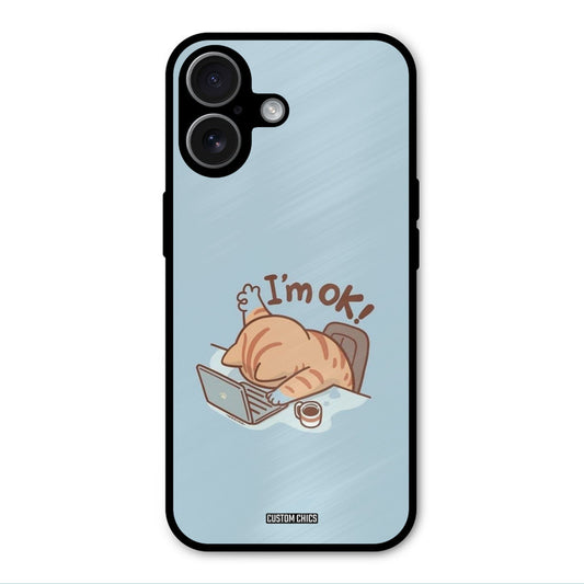I Am Ok iPhone 17 Mobile Back Cover - Cute PrintShield Case