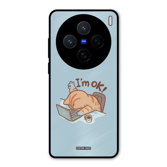 I Am Ok Vivo X200 Mobile Back Cover - Cute PrintShield Case